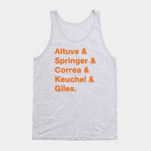 2017 Houston Astros Tank Top